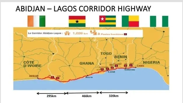 Corridor Abidjan – Lagos: Les Travaux De L’autoroute De 1028 Km ...