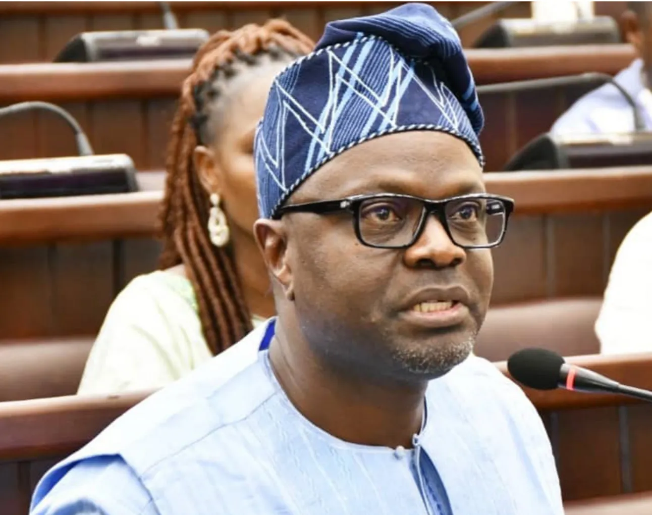 Samou Séidou Adambi, ministre de l’Energie,  de l’Eau et des Mines