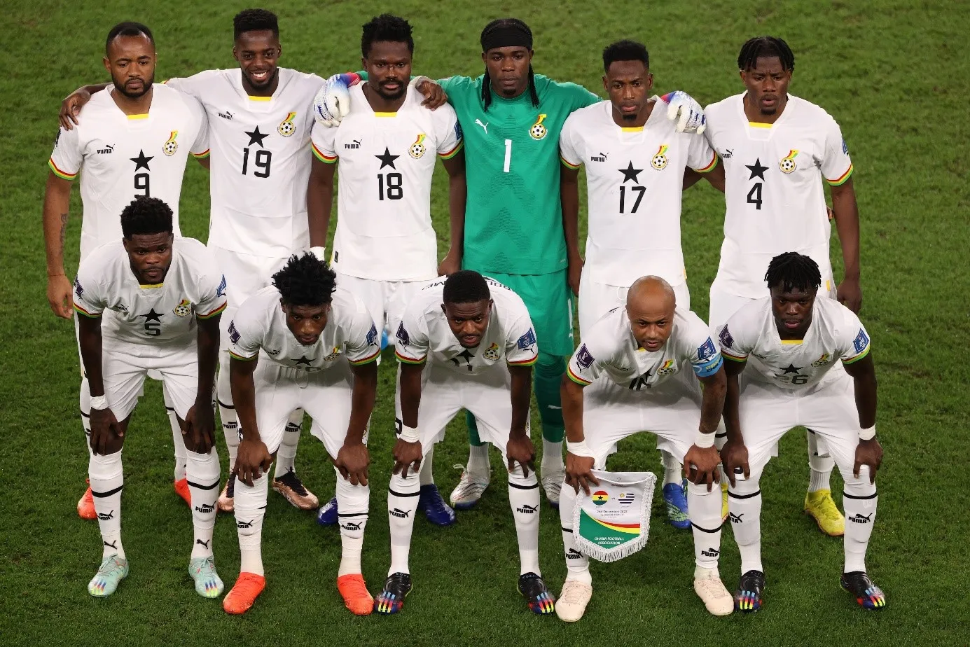 Les Black Stars du Ghana