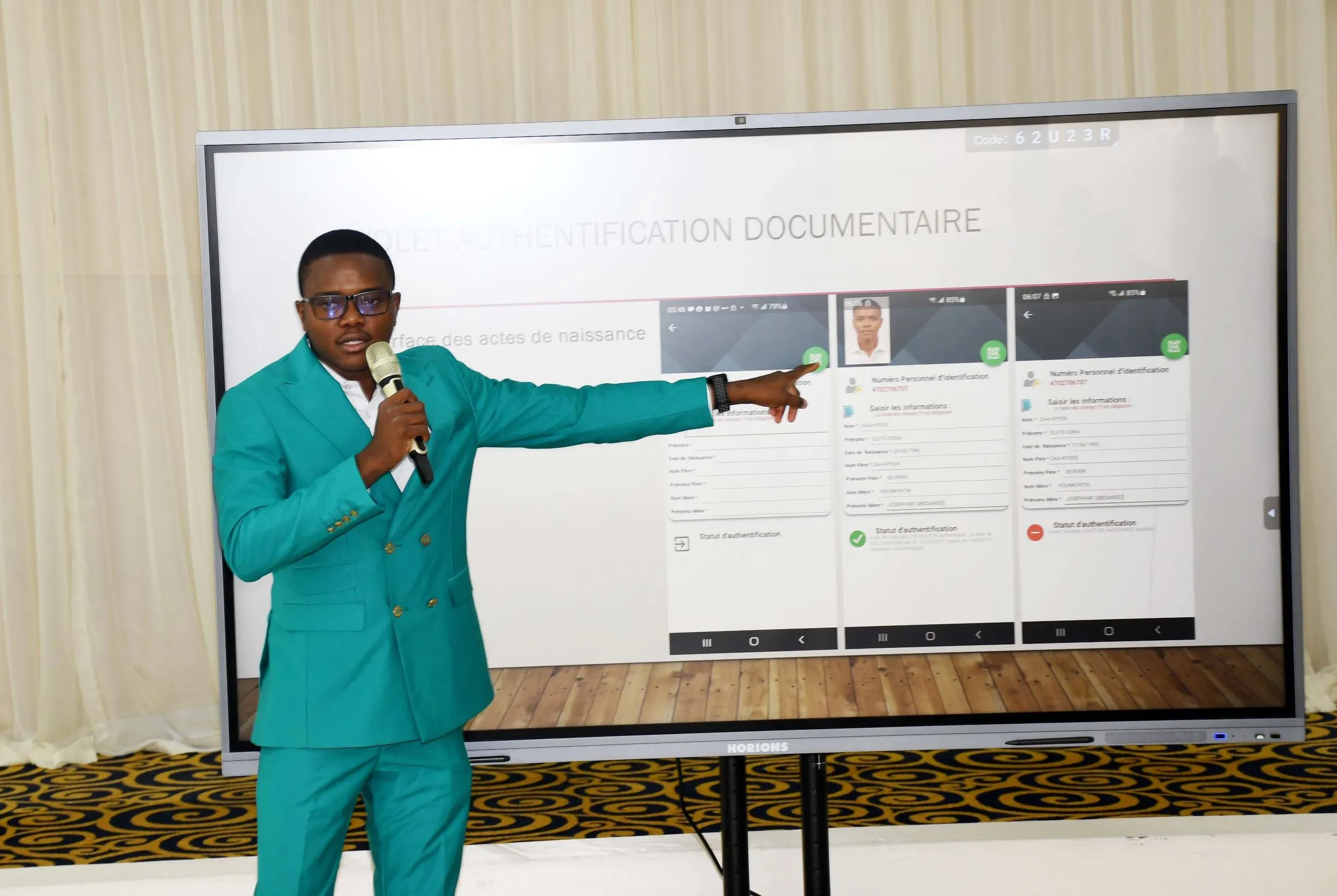 Des documents sécurisés sont délivrés à partir de l’exploitation de la base de données mise en place dans le cadre du Ravip