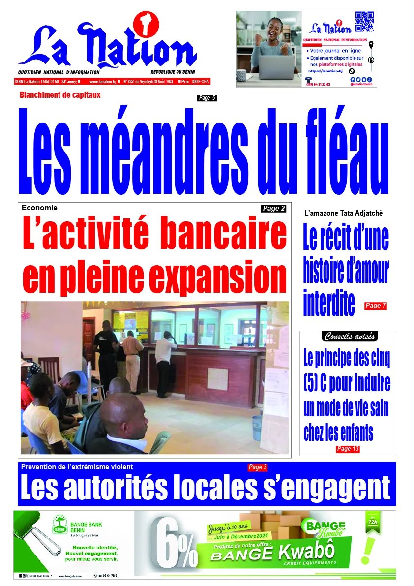 Quotidien ''La Nation'' du 09 Août 2024