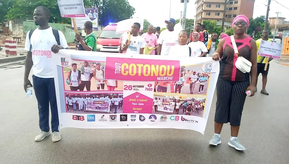 Tous ont marché, conscients de l’importance de la marche pour le bien-être et la bonne santé