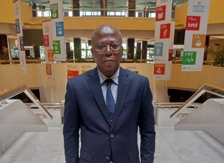 Ferdinand Sounou, président de la Région ouest-africaine de tennis de table et membre du Ca de l'Ittf