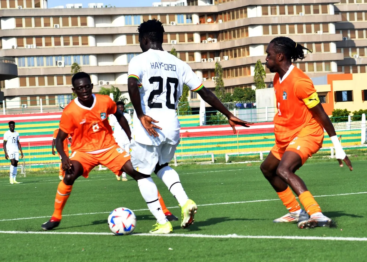 Les duels étaient âprement disputés entre Ivoiriens et Ghanéens