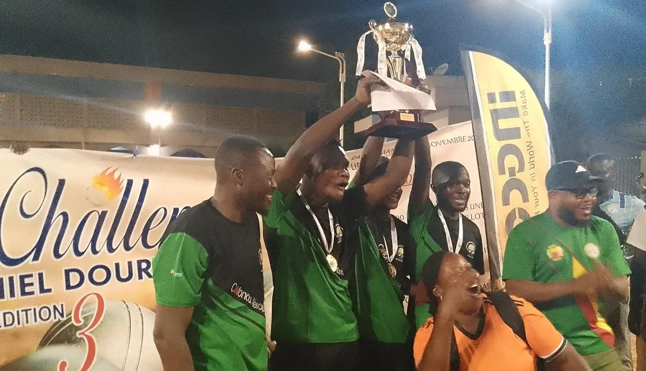 ’équipe de Ipc monte sur la plus haute marche du podium de la 3e  édition du challenge Daniel Doury