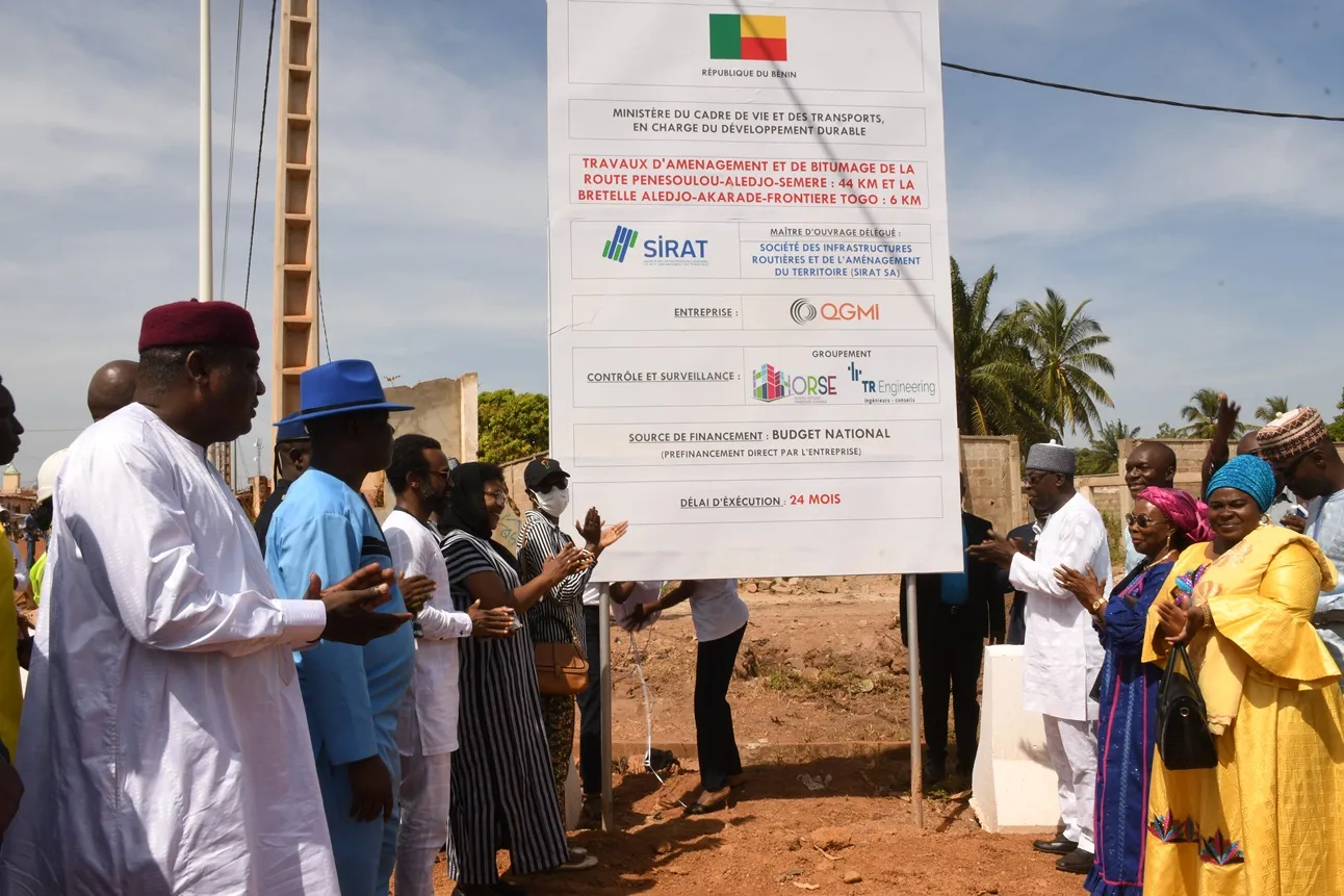 C'est parti pour 24 mois de travaux et le soulagement par  la suite aux populations