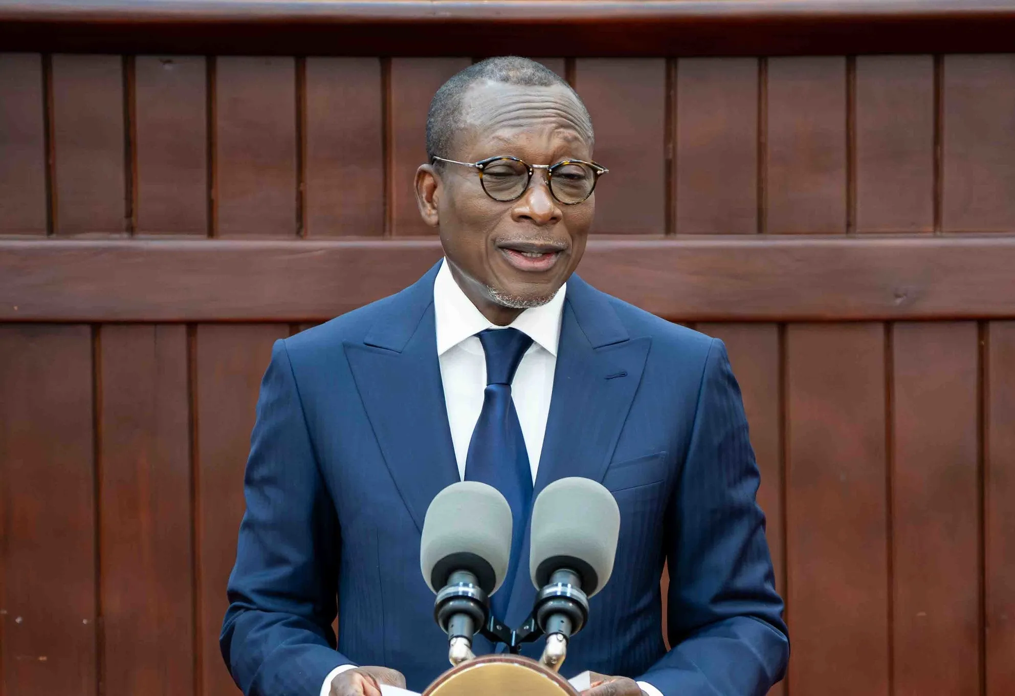 Patrice Talon, président de la République du Bénin