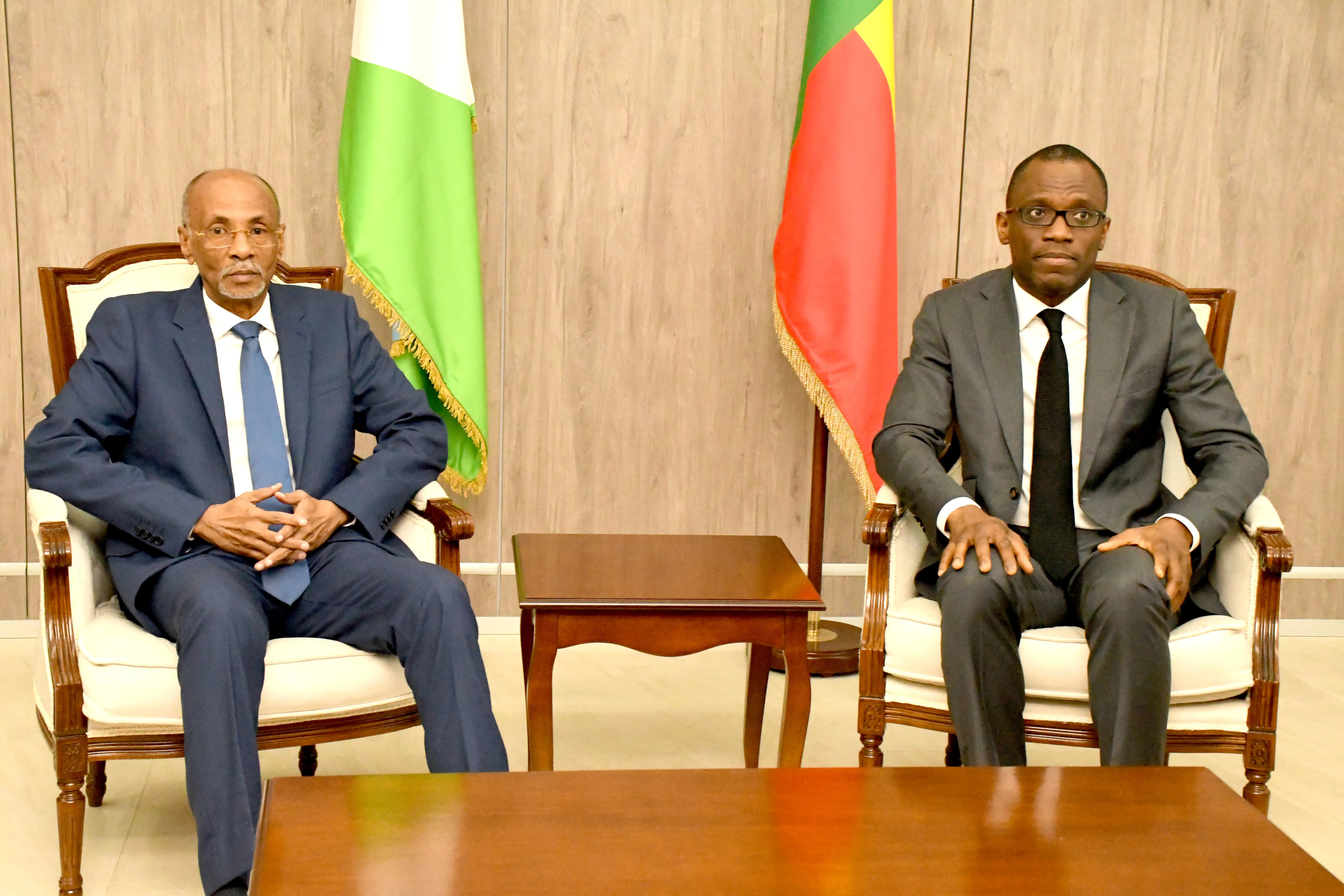 Omar Abdi Saïd, ministre du Travail chargé de la Formalisation et de la Protection sociale de Djibouti annonce la candidature de son collègue