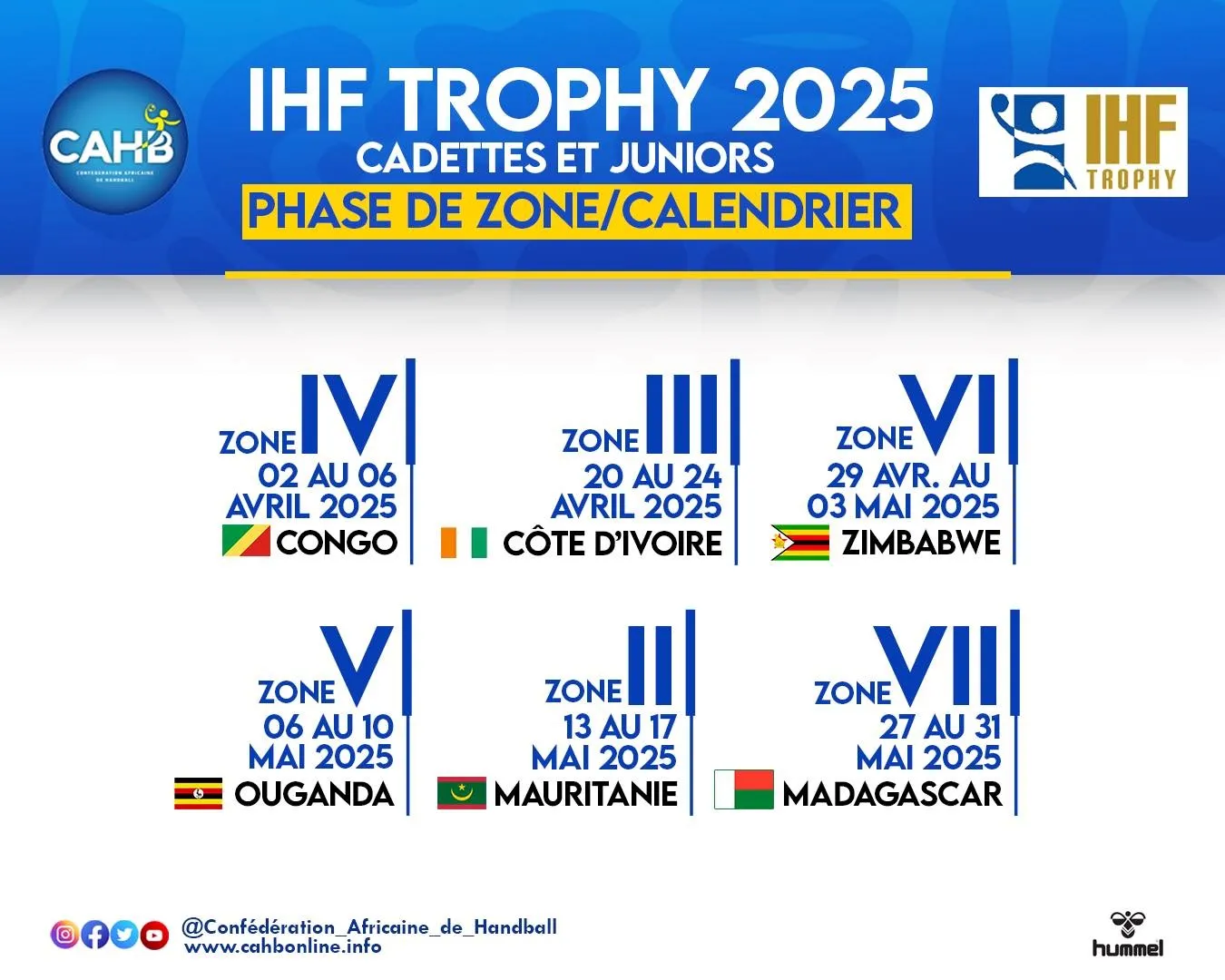 Un calendrier aussi dense et varié