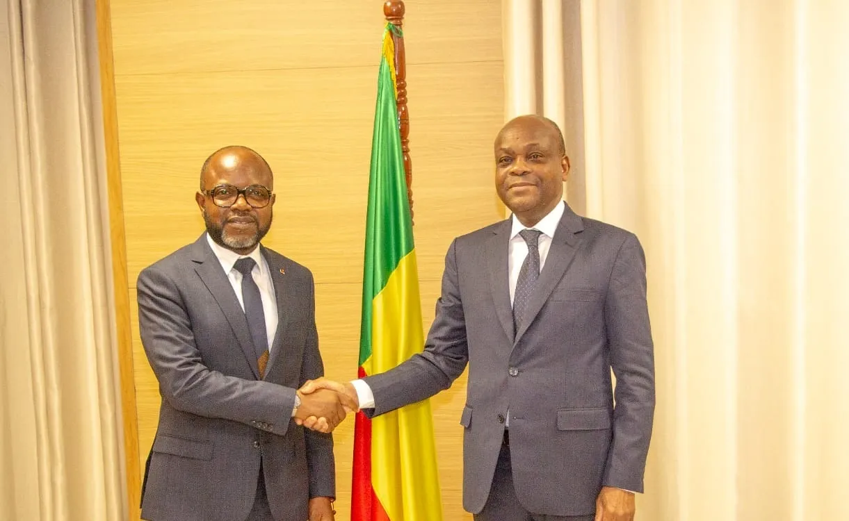 Les deux présidents d'institutions lors de l'audience