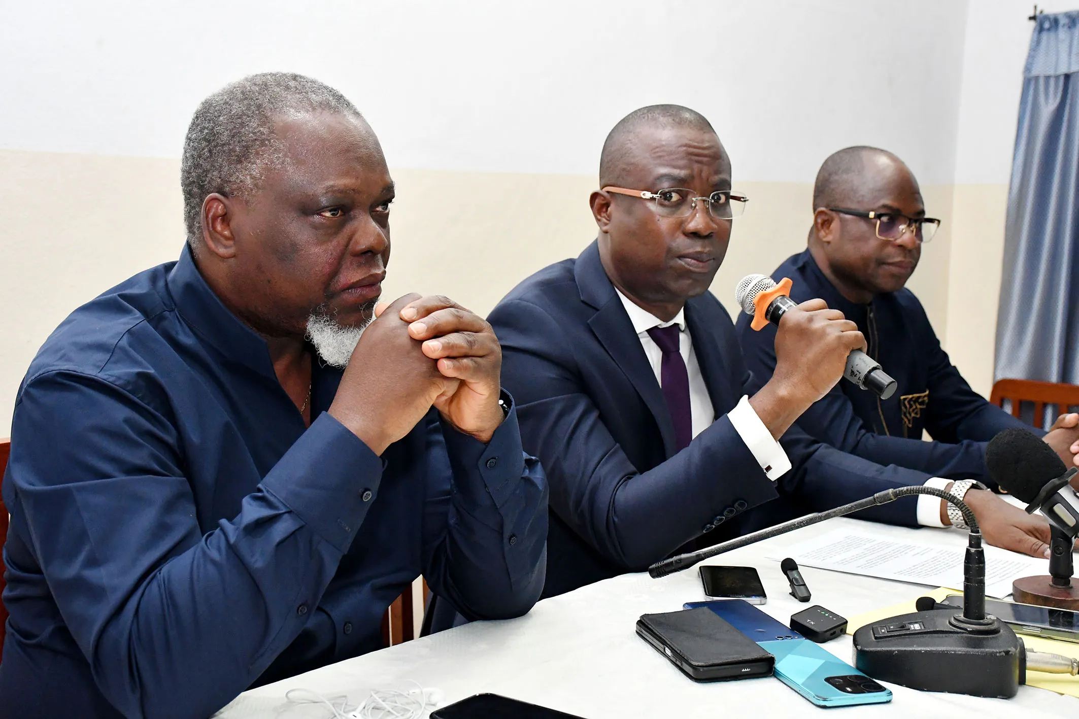 Les présidents de la Haac et de l'Apdp évoquant  les enjeux éthiques