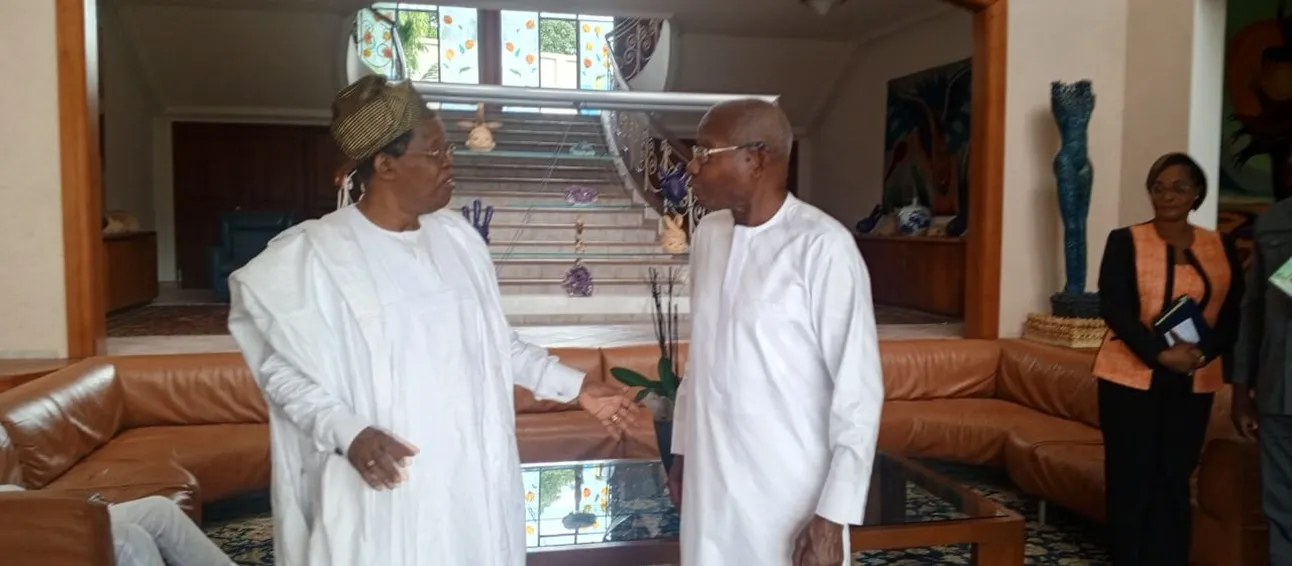 Le Médiateur de la République chez Me Adrien Houngbédji