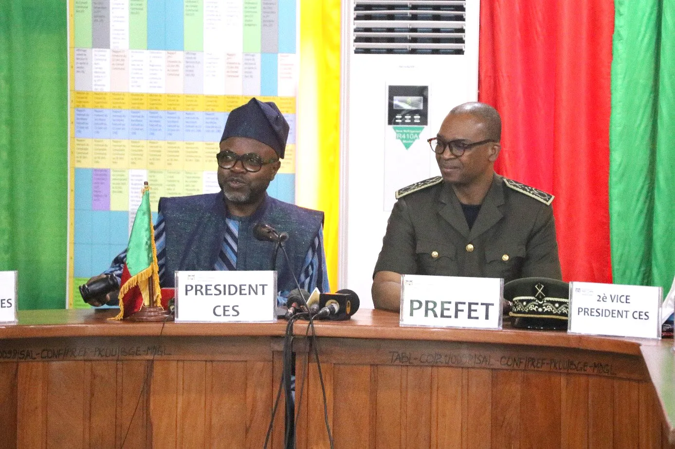 Les travaux de la session ont été ouverts par le président du Ces national