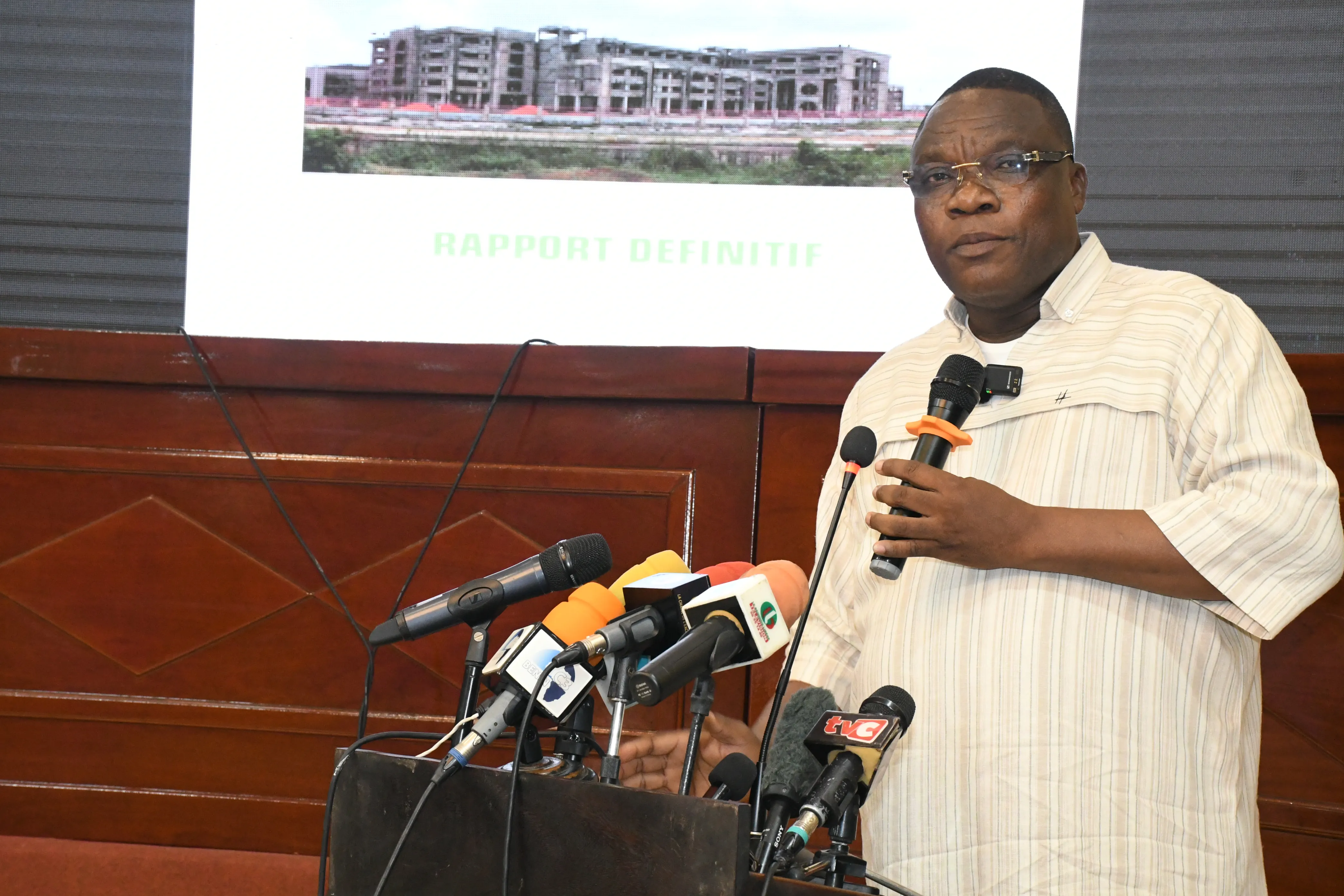 Jacques Ayadji, ministre conseiller aux Infrastructures