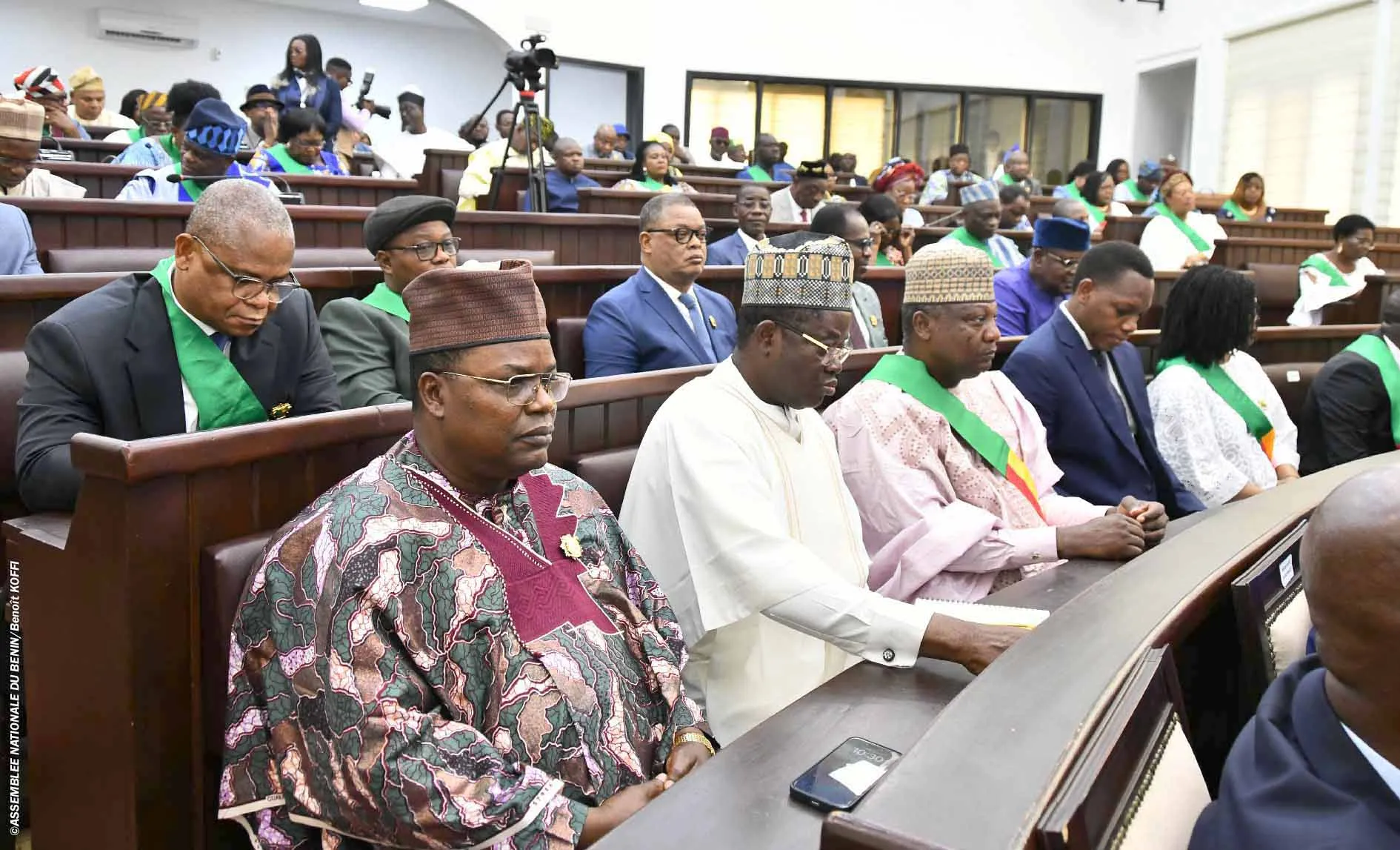 Les députés auront à connaitre de l’examen de deux points dont le projet de  budget de l’Assemblée nationale gestion 2026