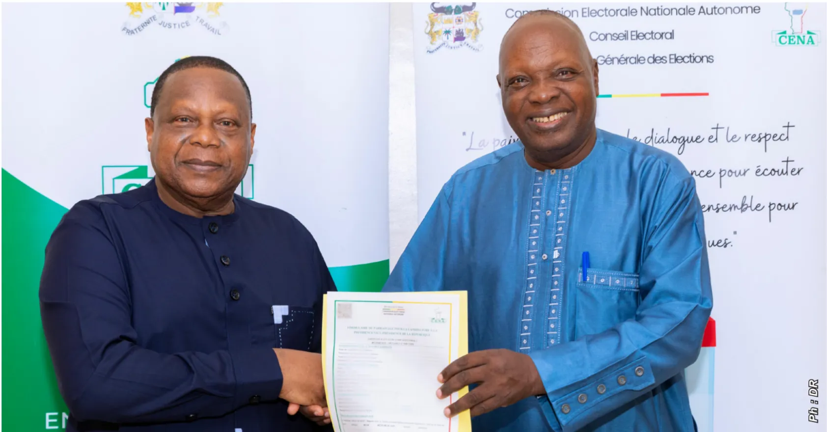 Les élus ayant retiré leurs formulaires ont salué le sérieux  et le professionnalisme de la Cena