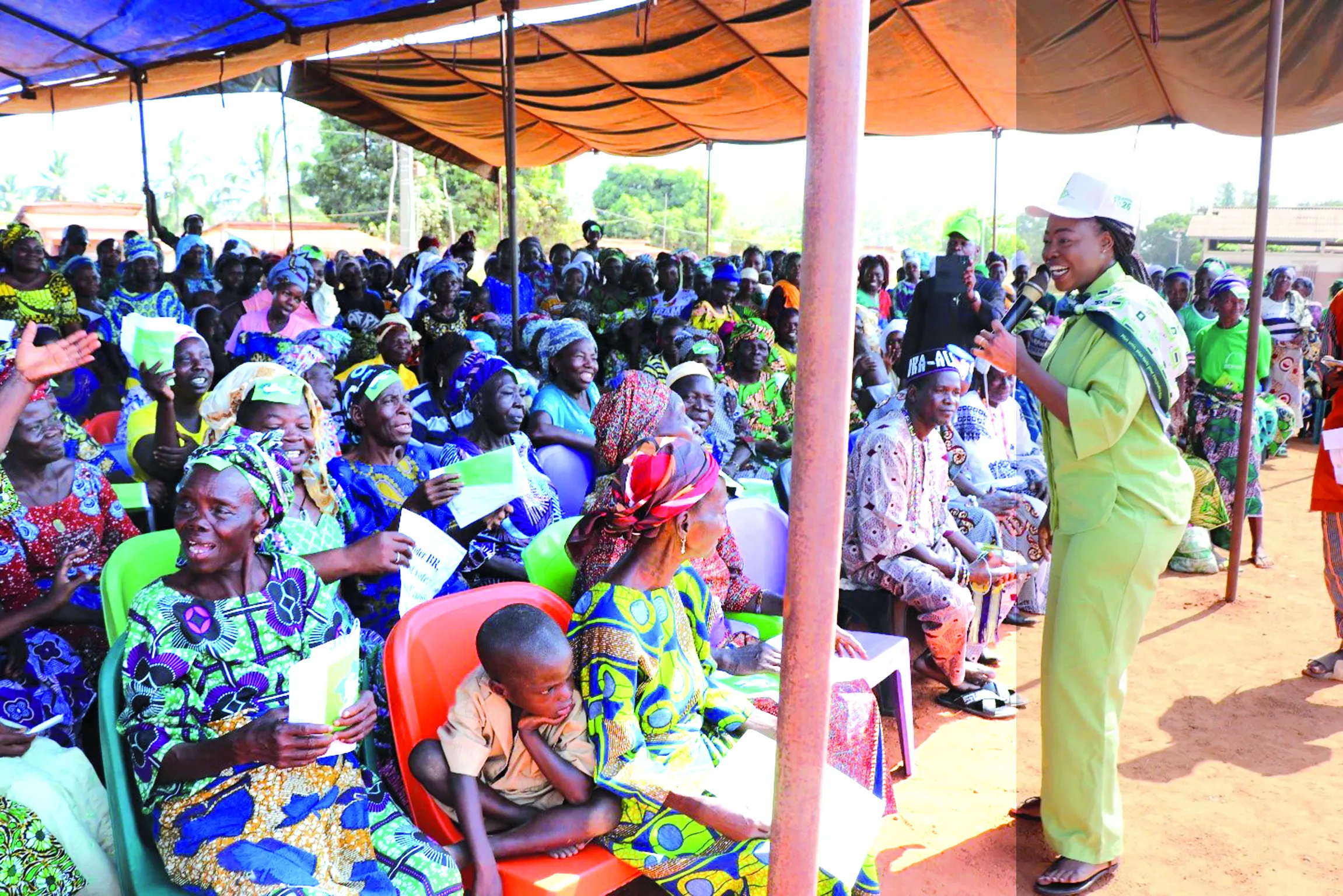 Albertine Assikidana Fagbohoun espère le carton plein à Massè