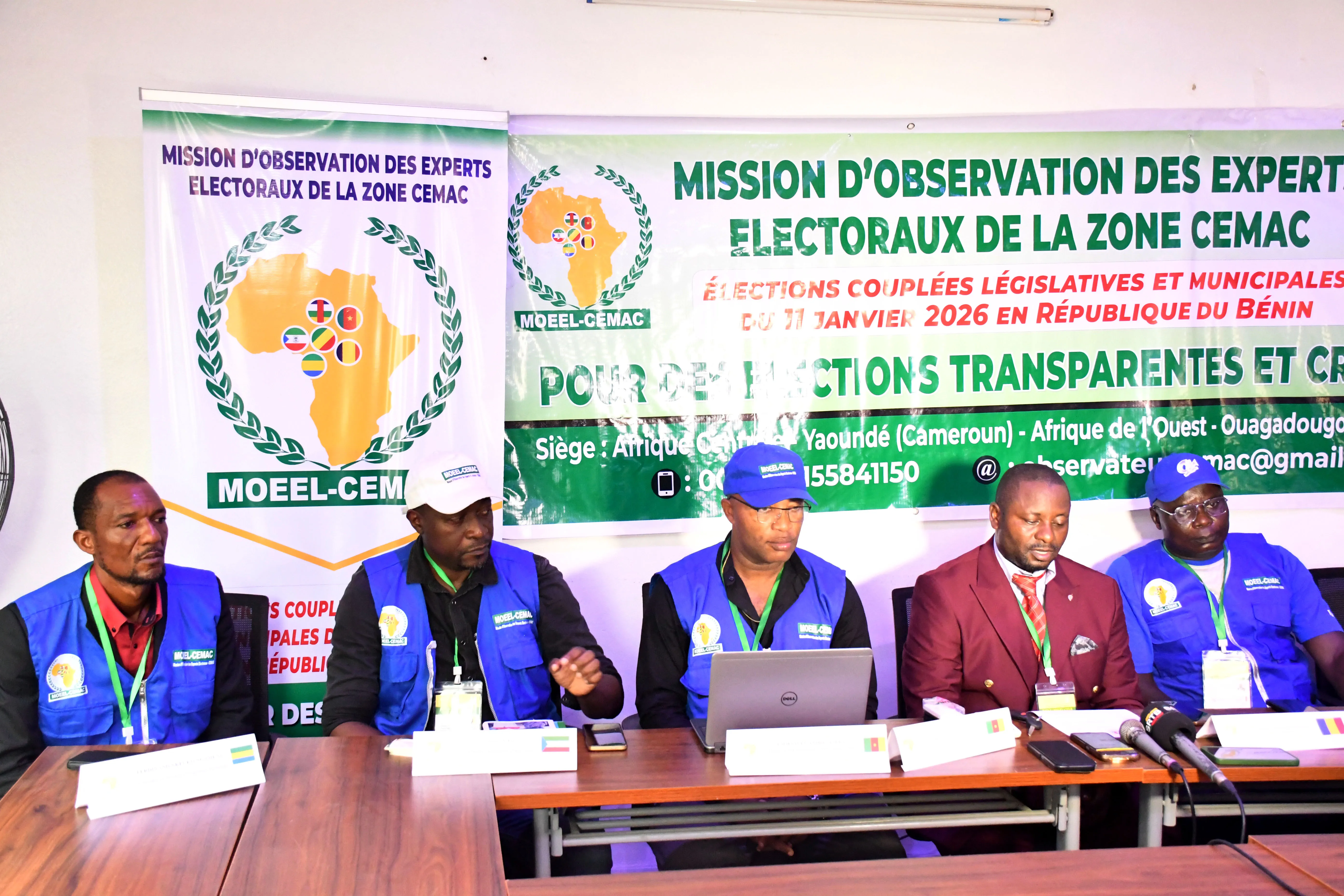 La mission Cemac apprécie le bon déroulement des élections Communales et Législatives