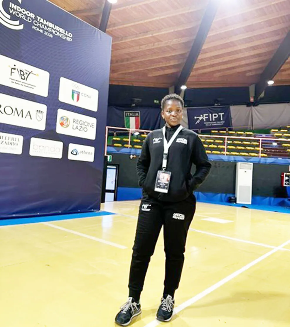 La jeune arbitre béninoise Tania Anita Dadélé, une trajectoire  vers l’excellence arbitrale mondiale...
