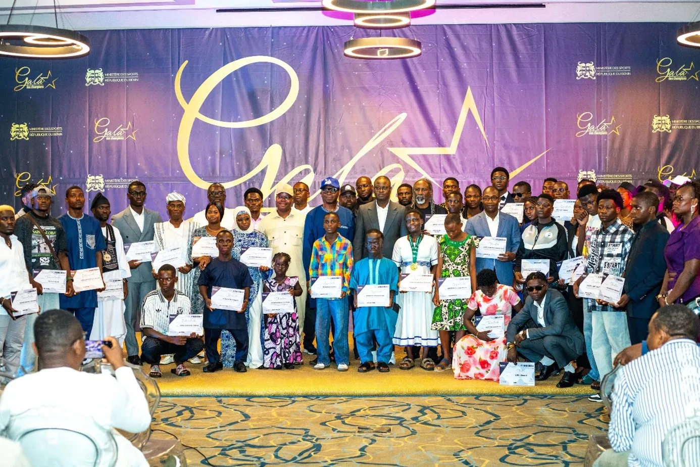 Le sport béninois célébré en grande pompe à travers 107 athlètes