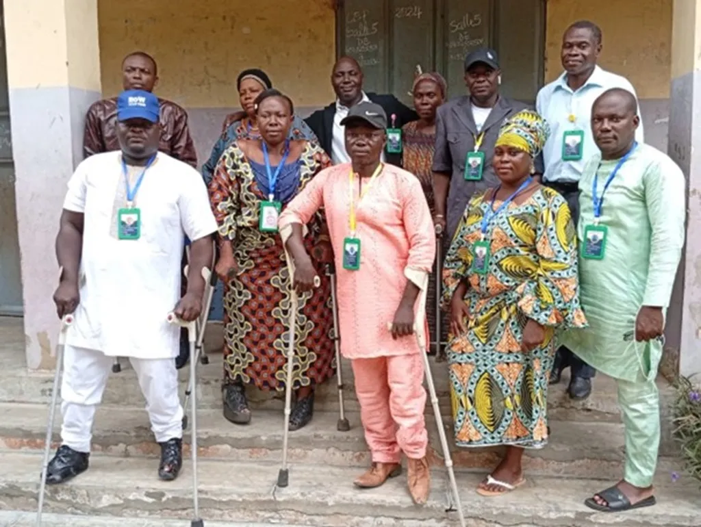 Les membres élus du bureau exécutif et  du commissariat aux comptes