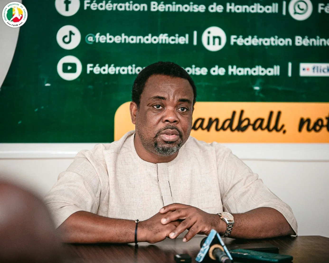 Pour Sidikou Karimou, président de la Fbhb, cette qualification est une immense fierté pour le handball béninois