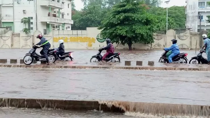Fortes pluies à Abomey-Calavi