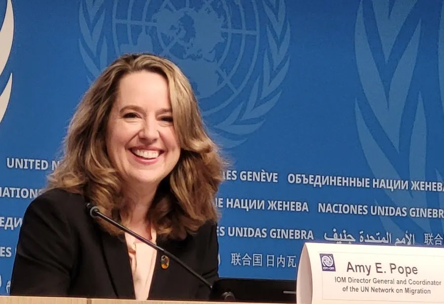 Amy Pope, Directrice générale de l'Oim
