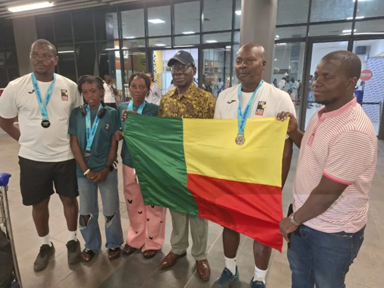 Après leur sacre à Abidjan, les Amazones reçues avec les honneurs à Cotonou